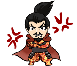 three great samurai of Sengoku period sticker #11619890