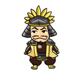 three great samurai of Sengoku period sticker #11619901