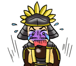 three great samurai of Sengoku period sticker #11619903