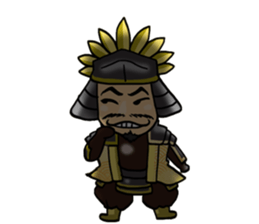 three great samurai of Sengoku period sticker #11619907