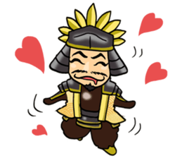 three great samurai of Sengoku period sticker #11619908