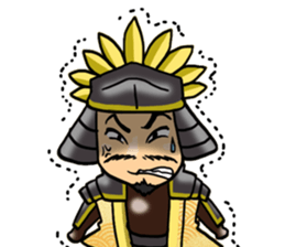 three great samurai of Sengoku period sticker #11619909