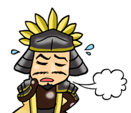 three great samurai of Sengoku period sticker #11619911