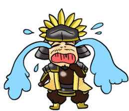 three great samurai of Sengoku period sticker #11619912