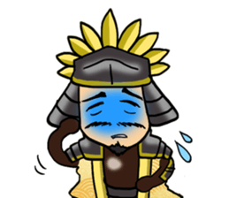 three great samurai of Sengoku period sticker #11619914