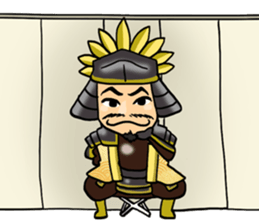 three great samurai of Sengoku period sticker #11619915
