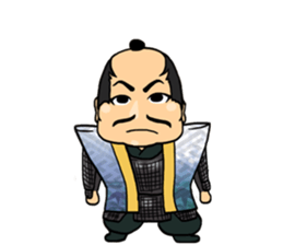 three great samurai of Sengoku period sticker #11619916
