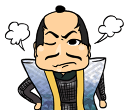 three great samurai of Sengoku period sticker #11619917