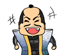 three great samurai of Sengoku period sticker #11619919