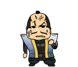 three great samurai of Sengoku period sticker #11619921