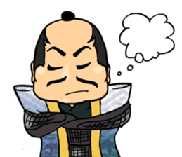 three great samurai of Sengoku period sticker #11619922