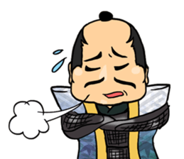 three great samurai of Sengoku period sticker #11619923
