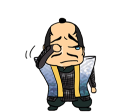 three great samurai of Sengoku period sticker #11619924