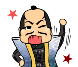 three great samurai of Sengoku period sticker #11619925