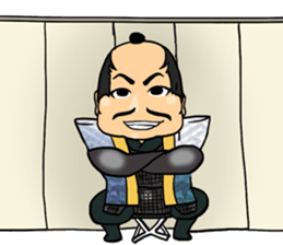 three great samurai of Sengoku period sticker #11619927