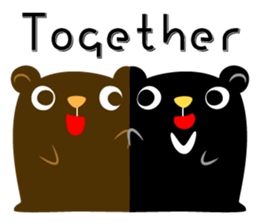 Part Time Bear sticker #11619963