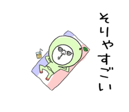 Sticker of the Citrus sudachi man sticker #11620658