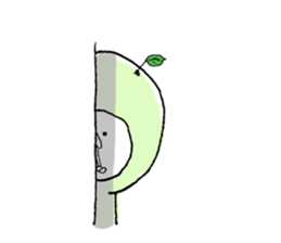 Sticker of the Citrus sudachi man sticker #11620683