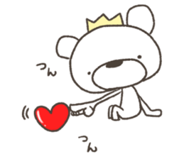 Rakugakinguma2Heart sticker #11620910