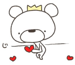 Rakugakinguma2Heart sticker #11620911