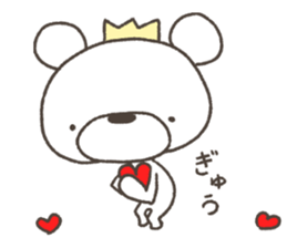 Rakugakinguma2Heart sticker #11620912