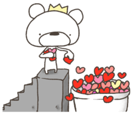 Rakugakinguma2Heart sticker #11620914