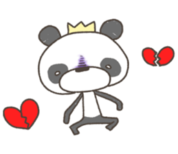 Rakugakinguma2Heart sticker #11620922