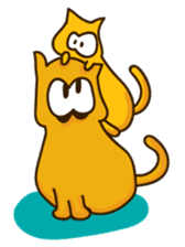 Bruno the Cat! For Father day sticker #11621934
