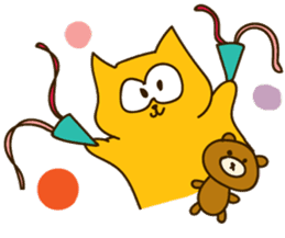 Bruno the Cat! For Father day sticker #11621959