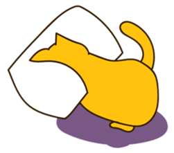 Bruno the Cat! For Father day sticker #11621967