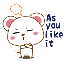 mini mouse 2 (English) sticker #11623097