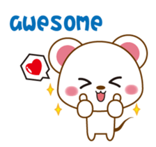 mini mouse 2 (English) sticker #11623106