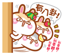 Cherry Momy's Rabbits go to work! sticker #11623348