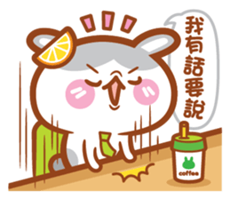 Cherry Momy's Rabbits go to work! sticker #11623350