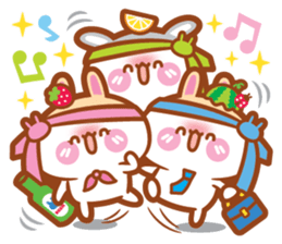 Cherry Momy's Rabbits go to work! sticker #11623360