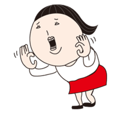 Fumiko the Aggravated Feminine. sticker #11623569