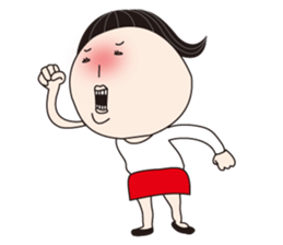 Fumiko the Aggravated Feminine. sticker #11623570