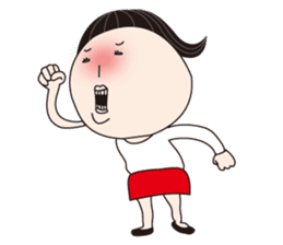 Fumiko the Aggravated Feminine. sticker #11623570