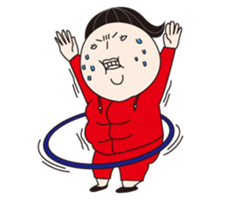 Fumiko the Aggravated Feminine. sticker #11623572