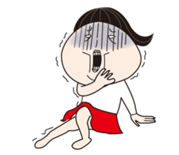 Fumiko the Aggravated Feminine. sticker #11623573