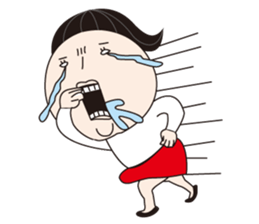 Fumiko the Aggravated Feminine. sticker #11623575