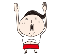 Fumiko the Aggravated Feminine. sticker #11623578