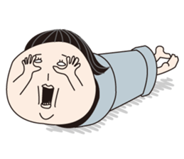 Fumiko the Aggravated Feminine. sticker #11623581