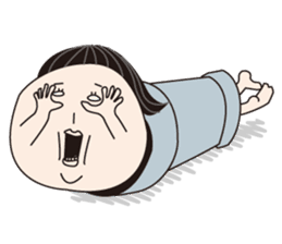 Fumiko the Aggravated Feminine. sticker #11623581