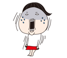 Fumiko the Aggravated Feminine. sticker #11623583