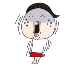 Fumiko the Aggravated Feminine. sticker #11623583