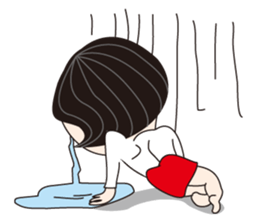 Fumiko the Aggravated Feminine. sticker #11623584