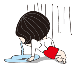 Fumiko the Aggravated Feminine. sticker #11623584