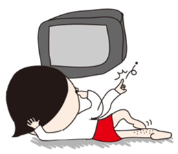 Fumiko the Aggravated Feminine. sticker #11623586