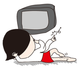 Fumiko the Aggravated Feminine. sticker #11623586